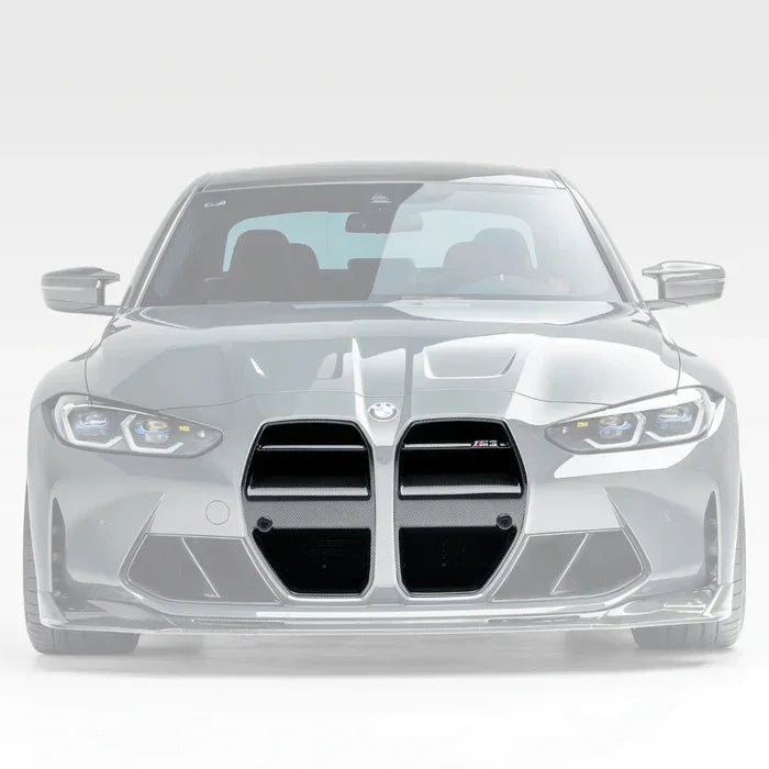 Vorsteiner VRS Aero Carbon Kühlergrill Front Kidney Grill with ACC für BMW M3 G80/G81 & M4 G82/G83 - Akrapovic Auspuffanlage