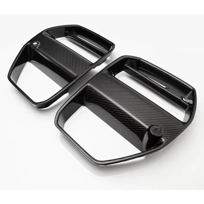 Vorsteiner VRS Aero Carbon Kühlergrill Front Kidney Grill with ACC für BMW M3 G80/G81 & M4 G82/G83 - Akrapovic Auspuffanlage