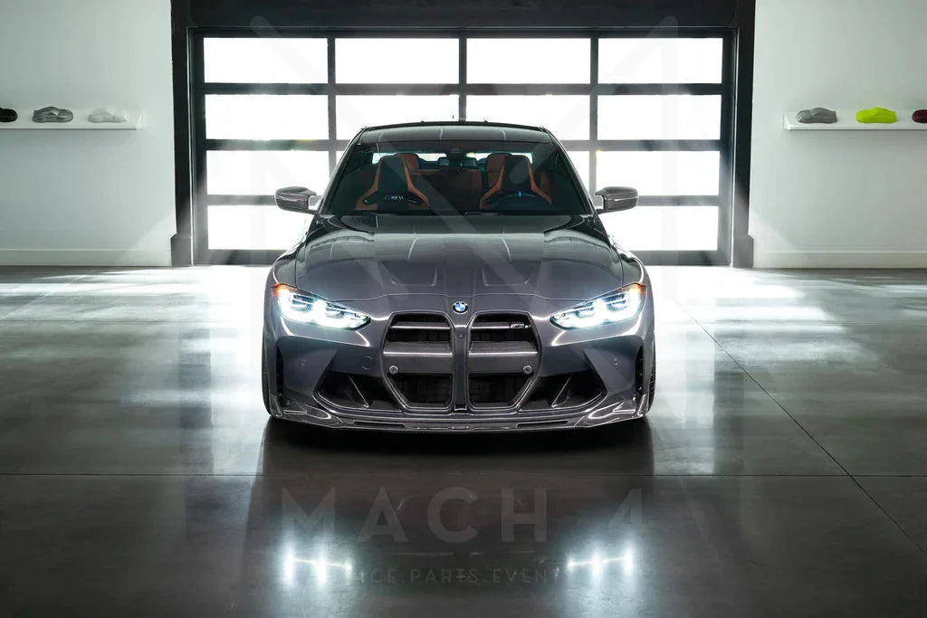 Vorsteiner Carbon Frontlippe / Aero Front Lip für BMW M3 G80/G81 / M4 G82/G83 - BMV3320 - Akrapovic Auspuffanlage