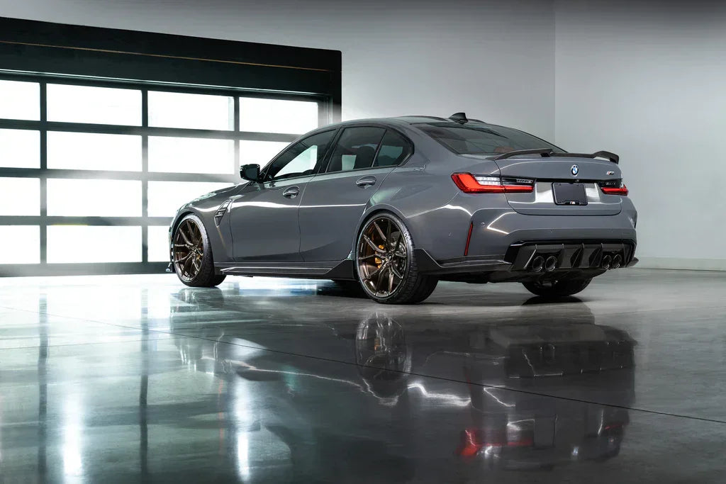 Vorsteiner Carbon Heckspoiler Lippe für BMW M3 G80 - BMV3360 - Akrapovic Auspuffanlage
