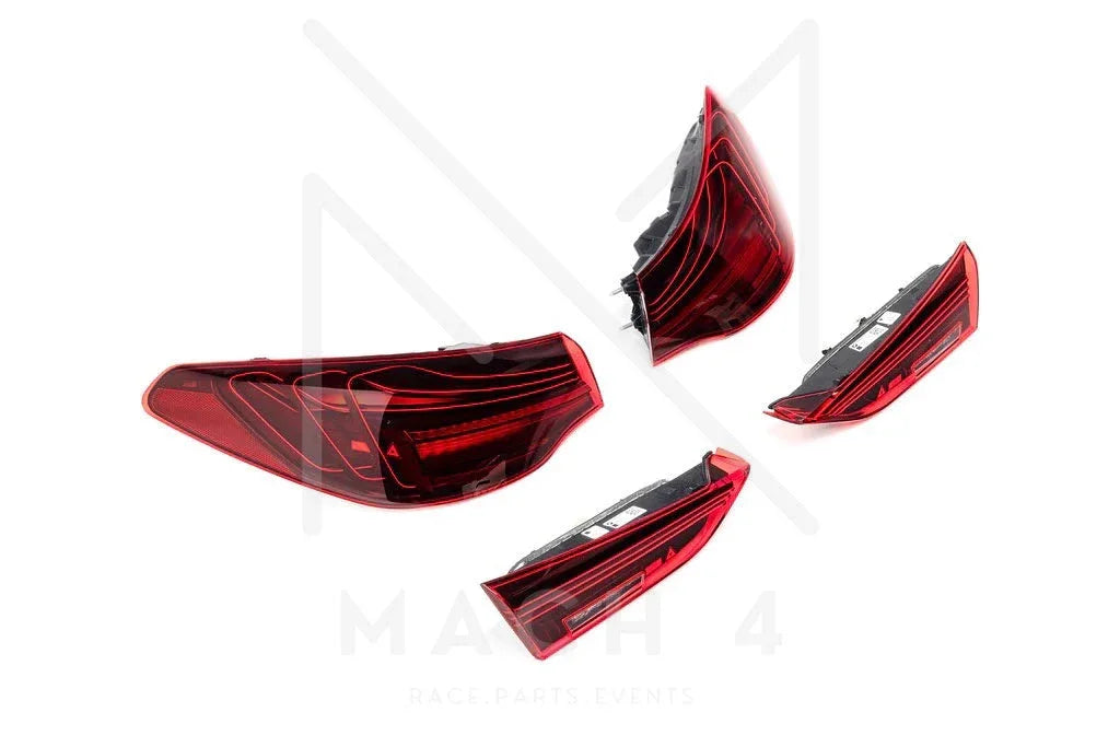 BMW M Laser Rücklichter / Rückleuchten Nachrüstungsset / Tail Light - passend für BMW G82 / G22 / G26 / i4 - 63215A37ABx - Akrapovic Auspuffanlage
