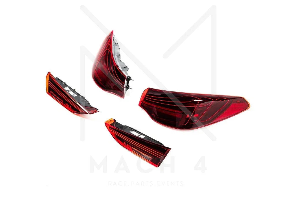 BMW M Laser Rücklichter / Rückleuchten Nachrüstungsset / Tail Light - passend für BMW G82 / G22 / G26 / i4 - 63215A37ABx - Akrapovic Auspuffanlage