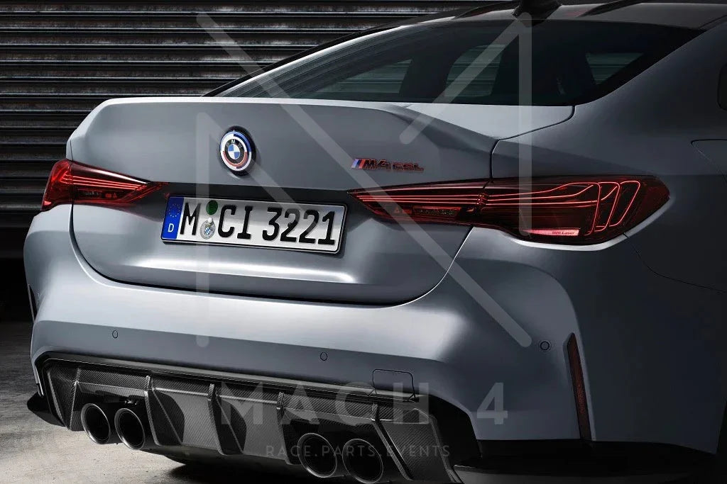 BMW M Laser Rücklichter / Rückleuchten Nachrüstungsset / Tail Light - passend für BMW G82 / G22 / G26 / i4 - 63215A37ABx - Akrapovic Auspuffanlage
