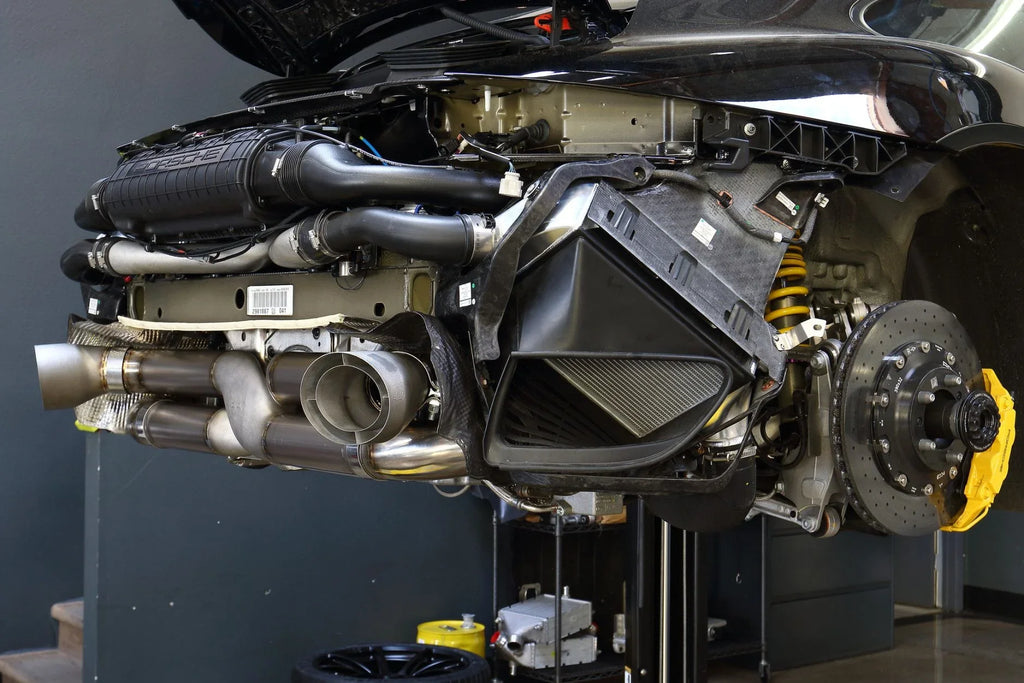 CSF Upgrade Ladeluftkühler Set für Porsche 991.2 GT2 RS - 8166 - Akrapovic Auspuffanlage