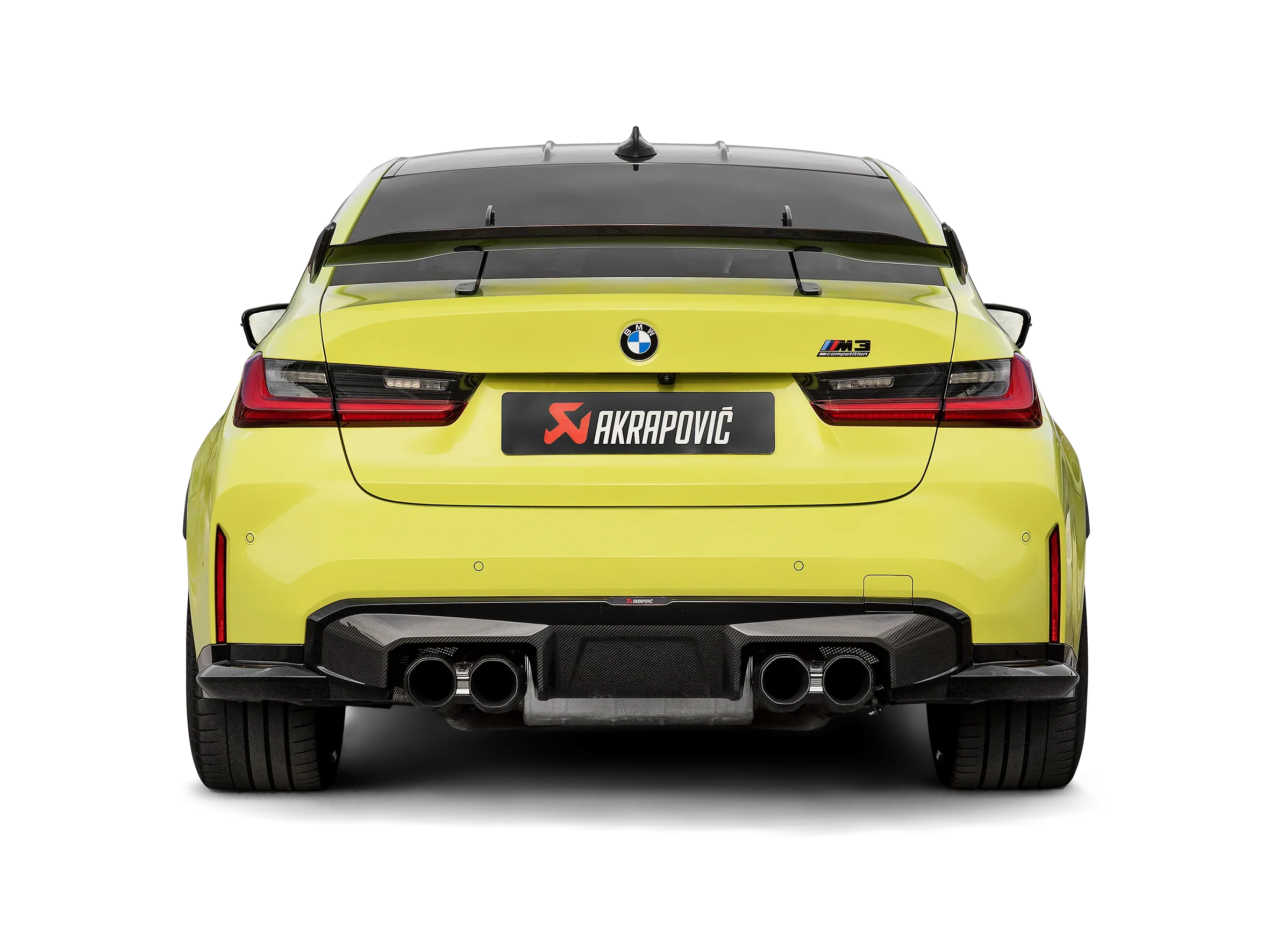 Akrapovic Carbon glanz/schwarz Diffusor für BMW M4 G82/G83 mit ABE - Akrapovic Auspuffanlage