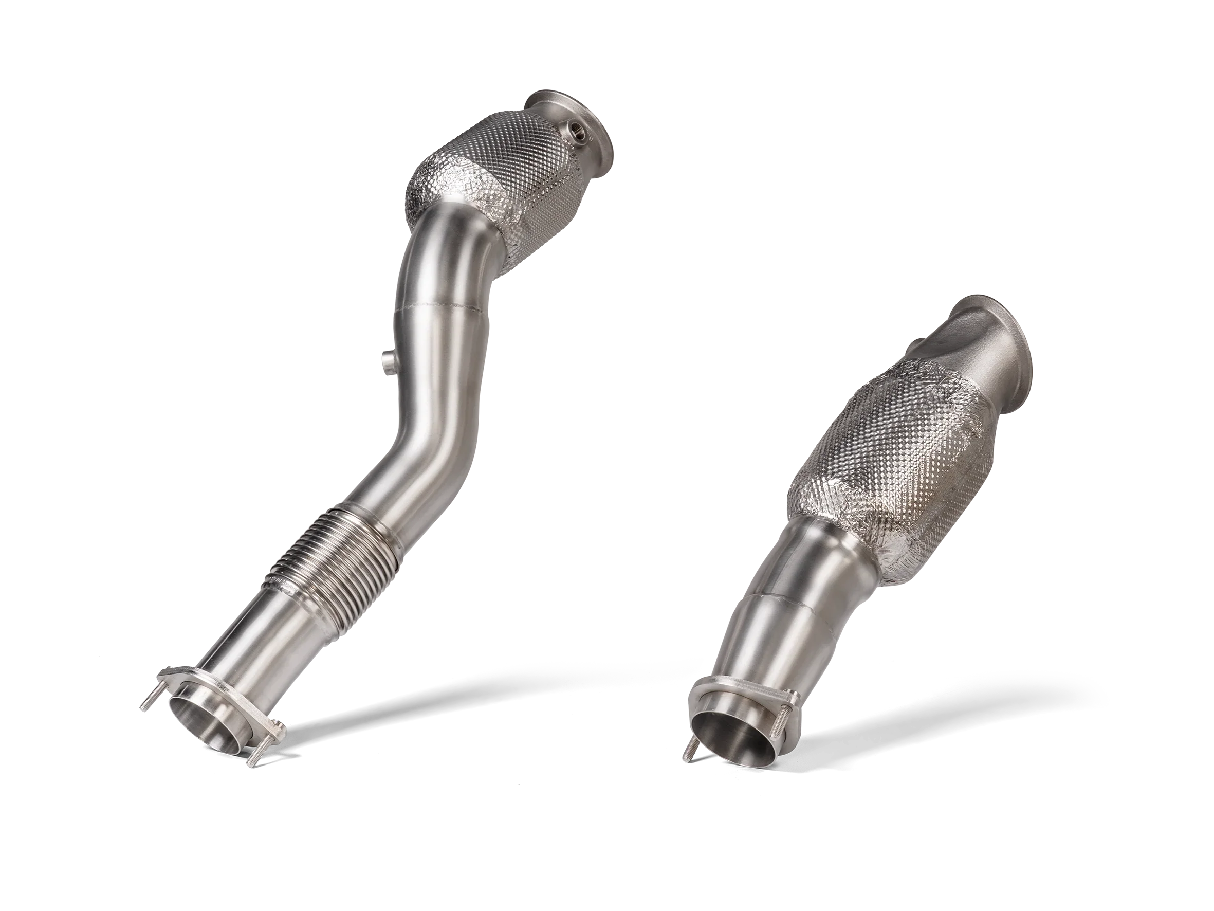 Akrapovic Titanium Downpipes mit 200 Zellen Kats für BMW M2 G87 - DP-BM/SS/8 - Akrapovic Auspuffanlage