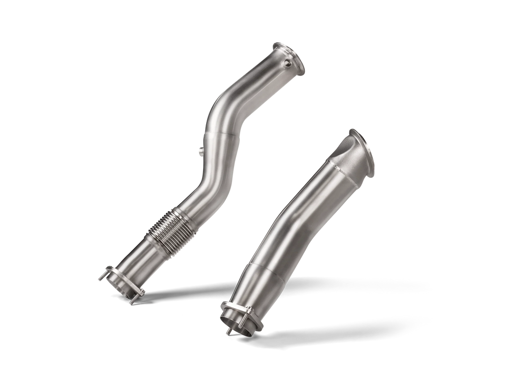 Akrapovic Titanium Downpipes ohne Kat (Catless) für BMW M2 G87 - DP-BM/SS/9 - Akrapovic Auspuffanlage