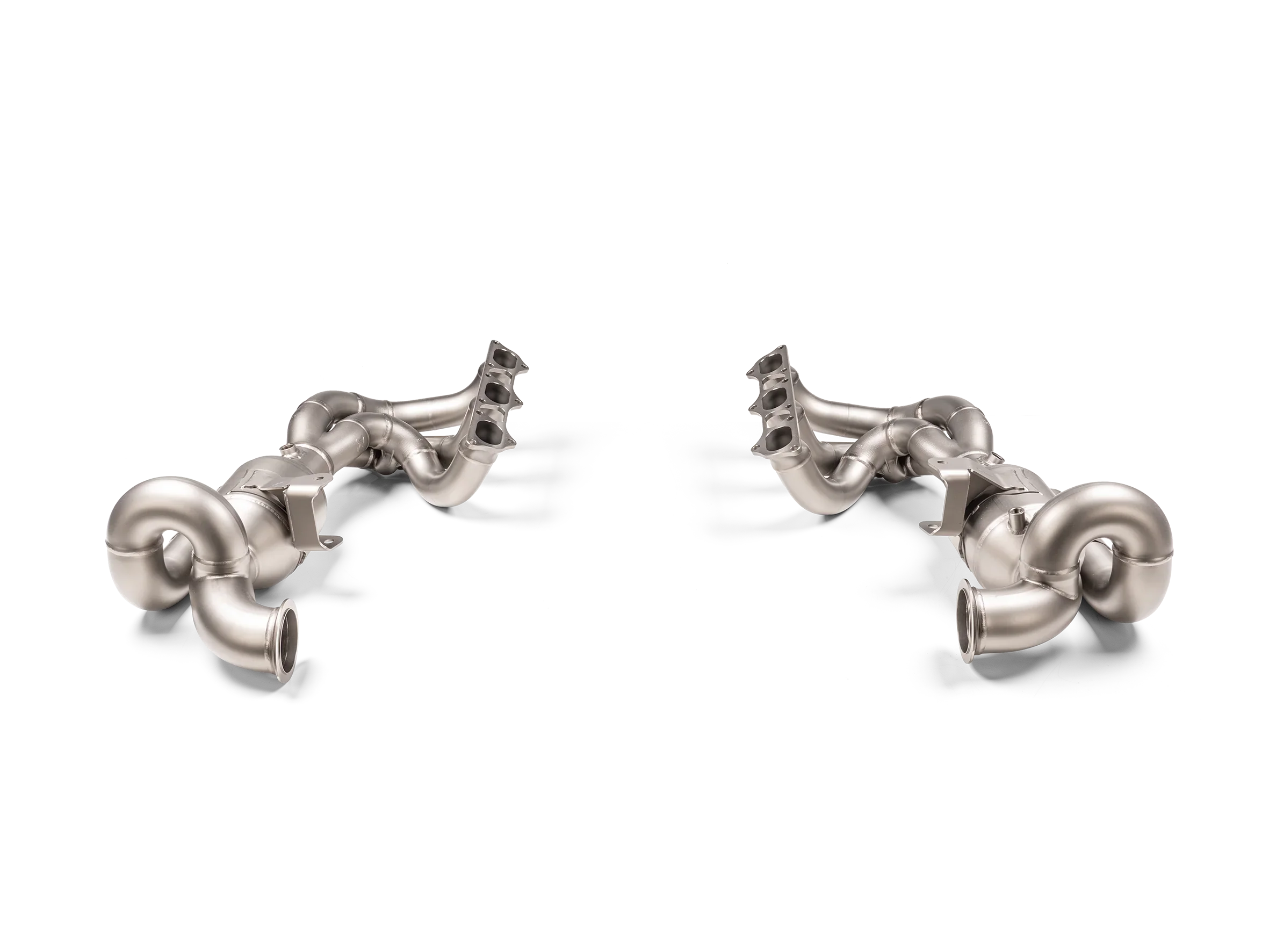 Akrapovic Evolution Header Set (Fächerkrümmer + Kats) Titan für Porsche 992 GT3 - Akrapovic Auspuffanlage