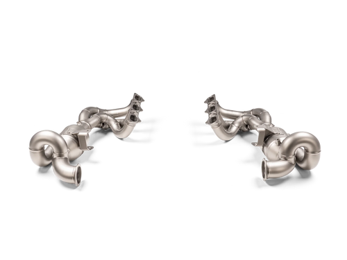 Akrapovic Evolution Header Set (Fächerkrümmer + Kats) Titan für Porsche 992 GT3 - Akrapovic Auspuffanlage