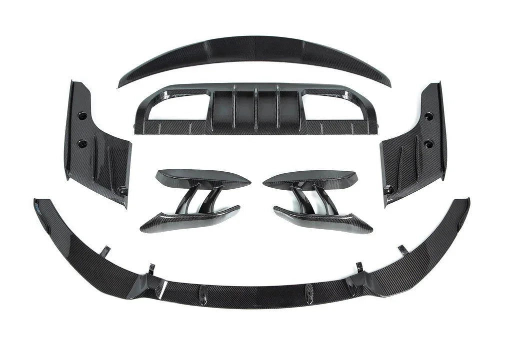 Evaero Eventuri Carbon Aero Kit für BMW M3/M4 F80/F82 - Akrapovic Auspuffanlage