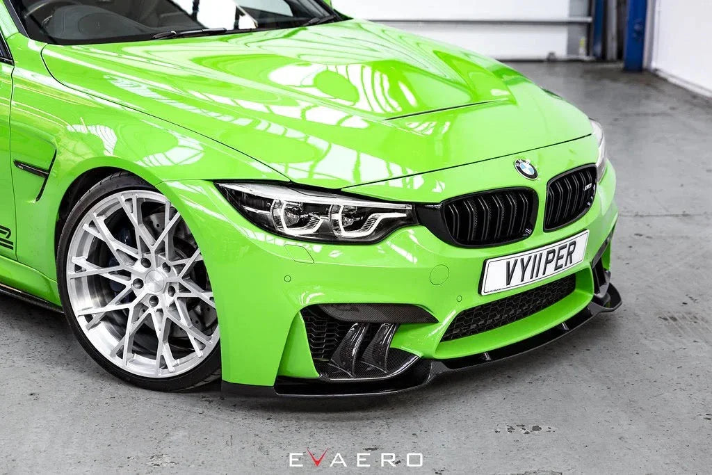 Evaero Eventuri Carbon Aero Kit für BMW M3/M4 F80/F82 - Akrapovic Auspuffanlage