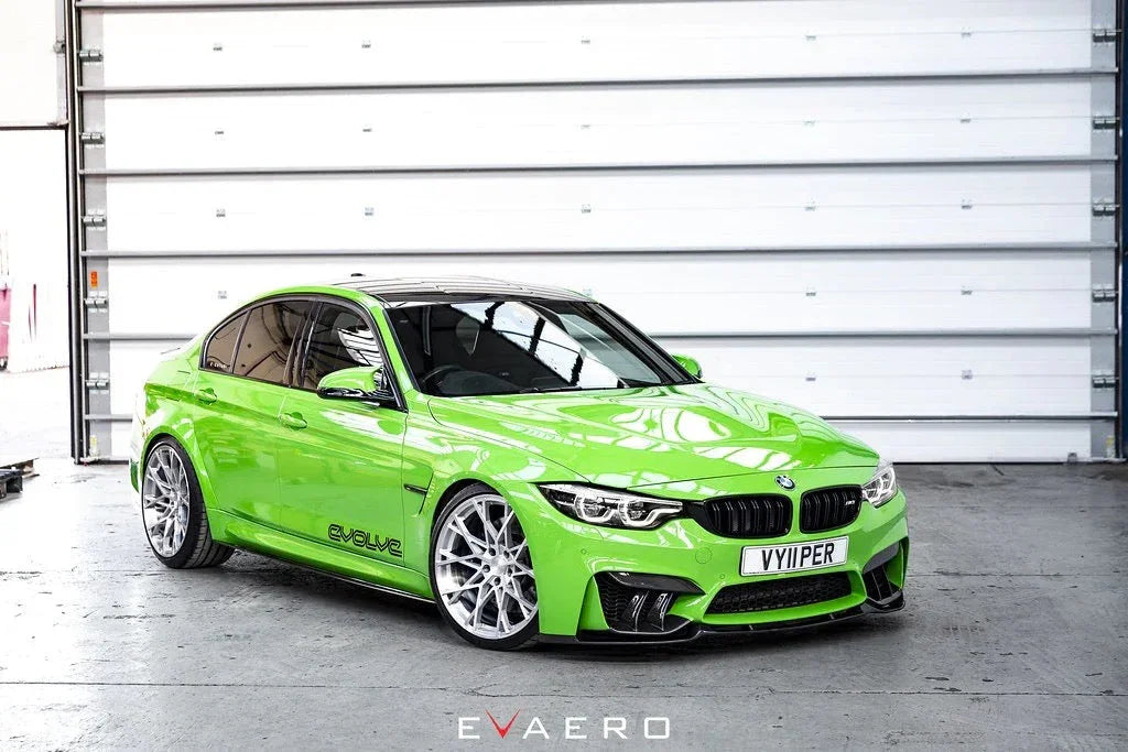 Evaero Eventuri Carbon Aero Kit für BMW M3/M4 F80/F82 - Akrapovic Auspuffanlage