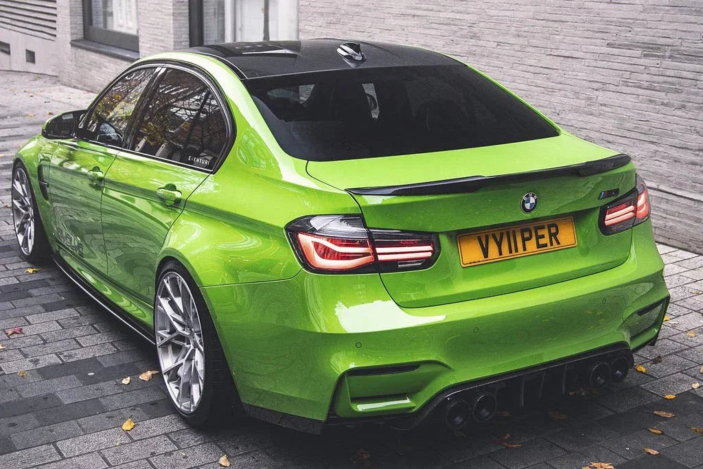 Evaero Eventuri Carbon Spoiler für BMW M3/M4 F80/F82 - EVA-F80M3-SPL/EVA-F82M4-SPL - Akrapovic Auspuffanlage