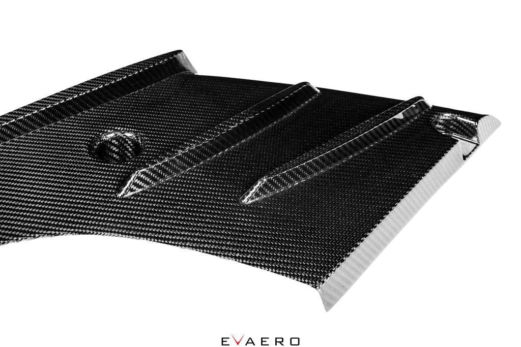 Evaero Eventuri Carbon Diffusor mit Seitenteilen für BMW M3/M4 F80/F82 - EVA-F8XM-DIF - Akrapovic Auspuffanlage