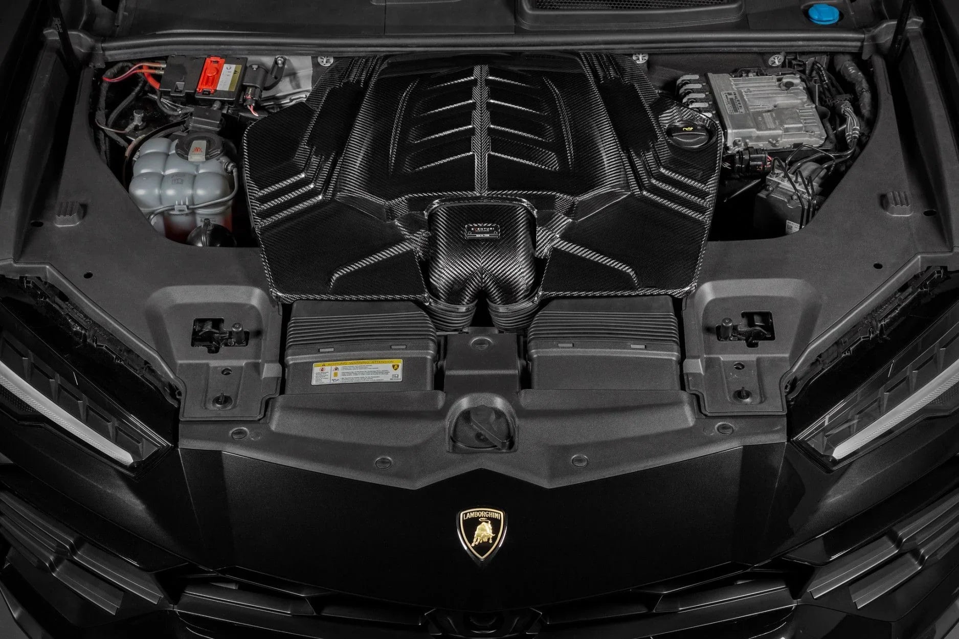 Eventuri Carbon Ansaugsystem für Porsche Cayenne Turbo / Lamborghini Urus / Audi SQ7/SQ8/RSQ8 - 4.0 V8 - Akrapovic Auspuffanlage