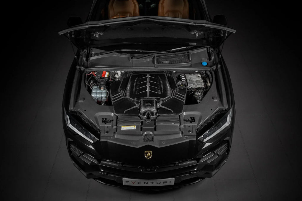 Eventuri Carbon Ansaugsystem für Porsche Cayenne Turbo / Lamborghini Urus / Audi SQ7/SQ8/RSQ8 - 4.0 V8 - Akrapovic Auspuffanlage