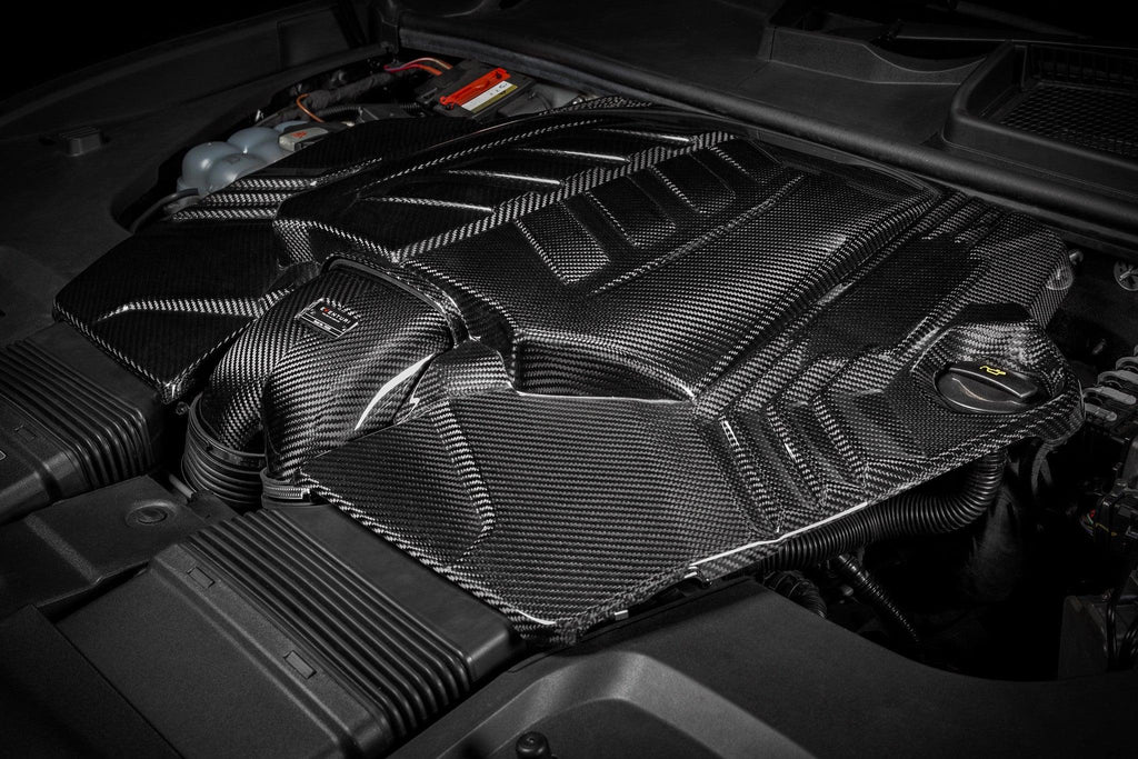 Eventuri Carbon Ansaugsystem für Porsche Cayenne Turbo / Lamborghini Urus / Audi SQ7/SQ8/RSQ8 - 4.0 V8 - Akrapovic Auspuffanlage
