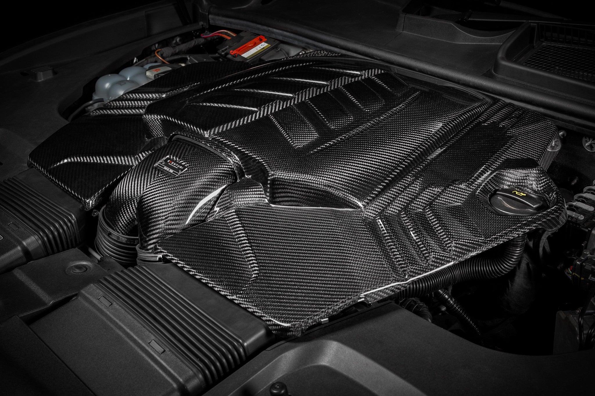 Eventuri Carbon Ansaugsystem für Porsche Cayenne Turbo / Lamborghini Urus / Audi SQ7/SQ8/RSQ8 - 4.0 V8 - Akrapovic Auspuffanlage