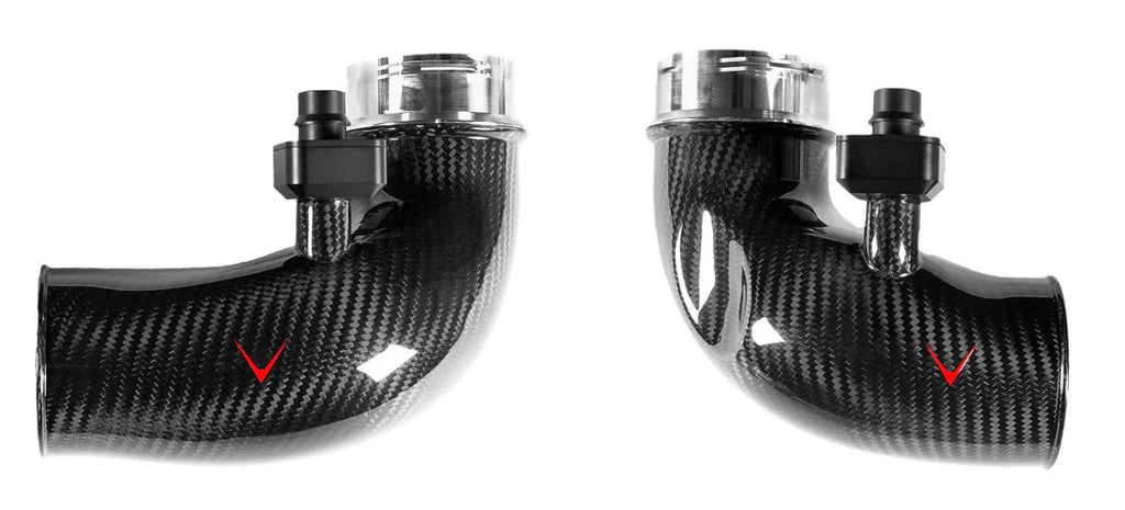 Eventuri Carbon Ansaugsystem V2 für BMW M5 F90 / M8 F91/F92/F93 S63 Motor - Akrapovic Auspuffanlage