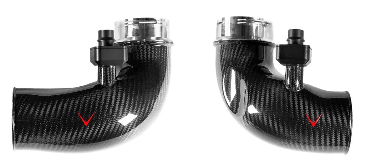 Eventuri Carbon Ansaugsystem V2 für BMW M5 F90 / M8 F91/F92/F93 S63 Motor - Akrapovic Auspuffanlage