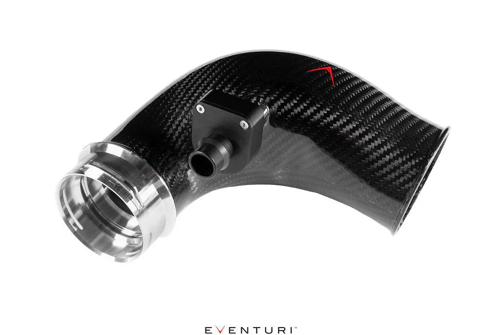 Eventuri Carbon Ansaugsystem V2 für BMW M5 F90 / M8 F91/F92/F93 S63 Motor - Akrapovic Auspuffanlage