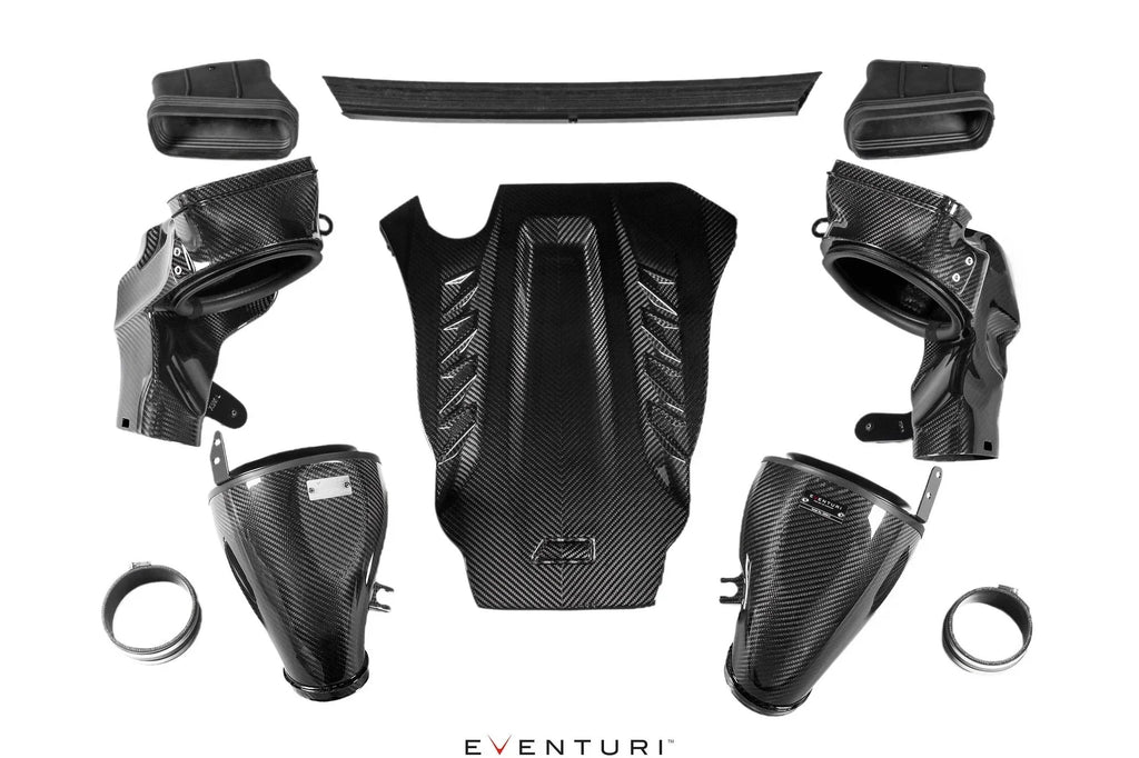 Eventuri Carbon Ansaugsystem für BMW X5M F95 / X6M F96 / XM G09 - EVE-X56M-CF-INT - Akrapovic Auspuffanlage