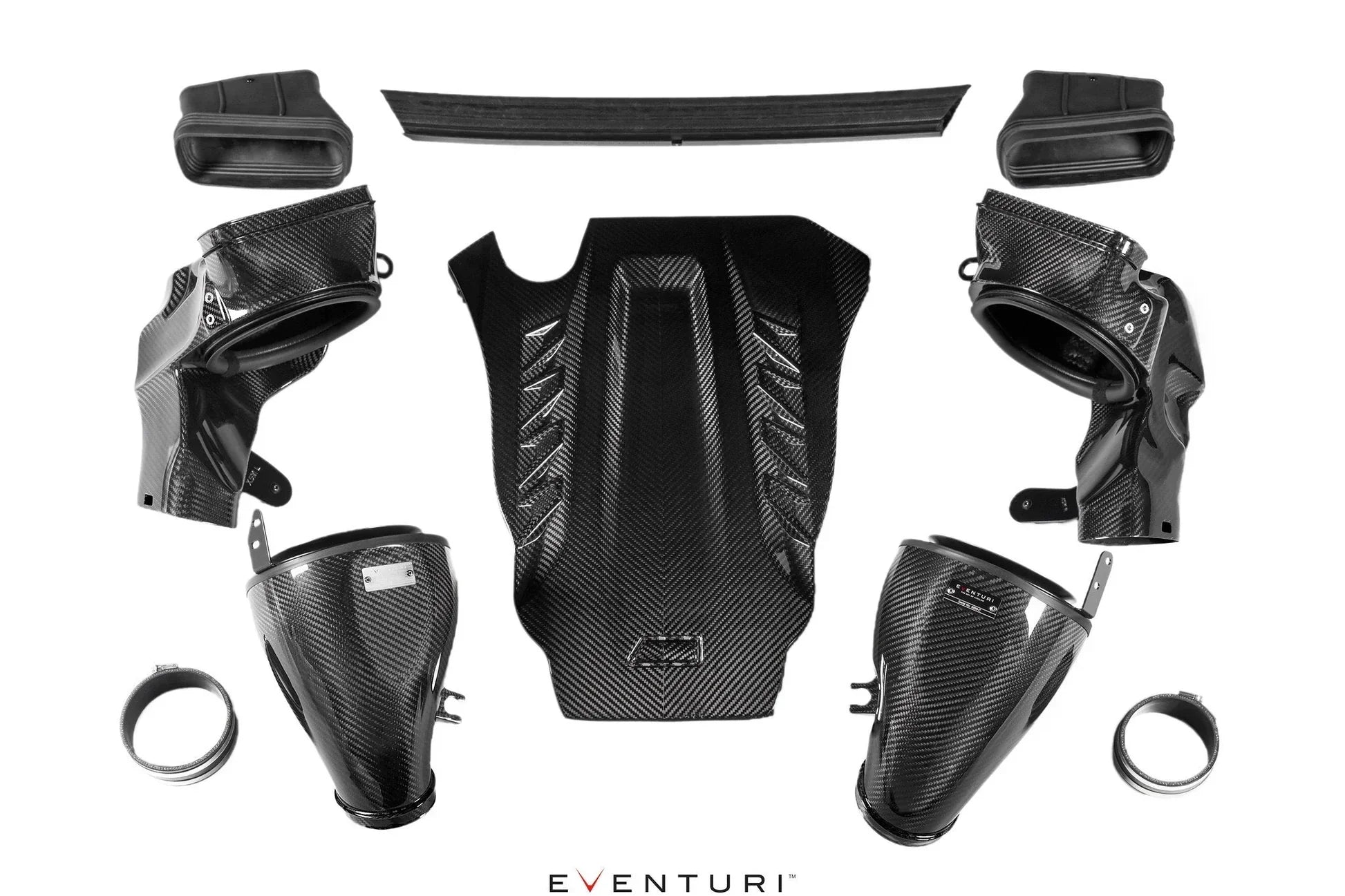 Eventuri Carbon Ansaugsystem für BMW X5M F95 / X6M F96 / XM G09 - EVE-X56M-CF-INT - Akrapovic Auspuffanlage
