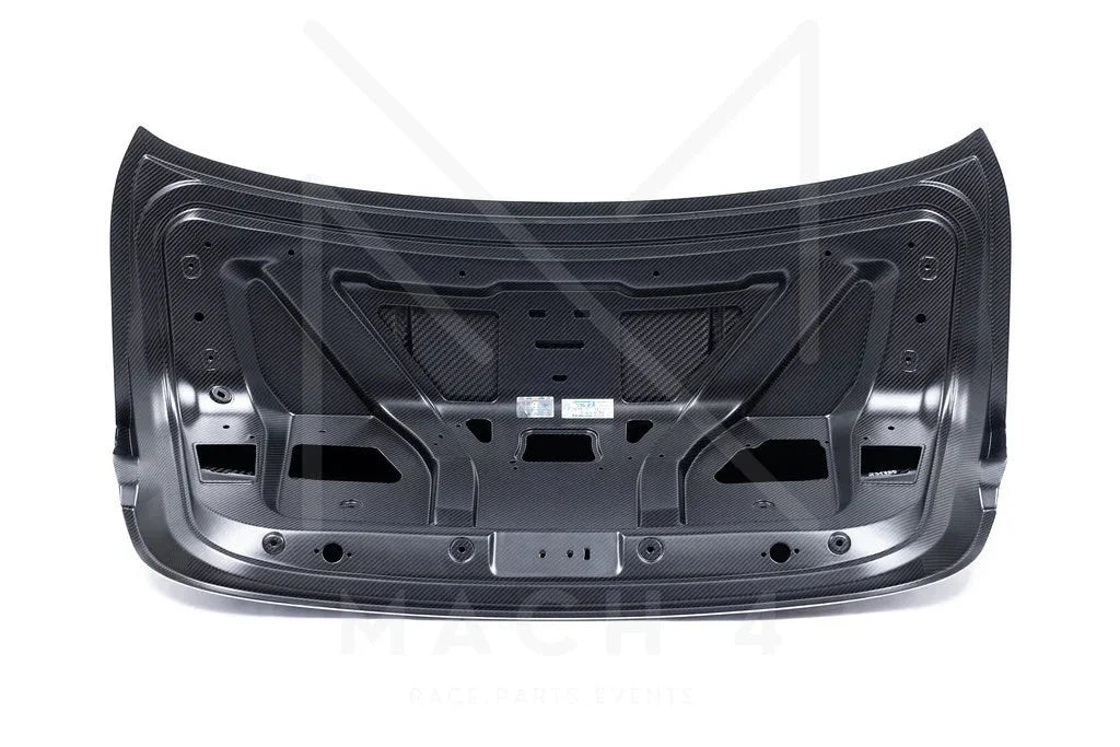 Karbonius Carbon Heckklappe Heckdeckel / Trunk CSL-Style für BMW M4 G82 G8x - G82TR01 - Akrapovic Auspuffanlage