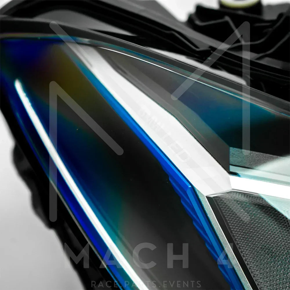 BMW Original LCI adaptive LED Scheinwerfer Black Line / LCI LED adaptive Headlights für BMW M3 G80/G81 / M4 G82/G83 - 63115B35F59/63115B35F60 - Akrapovic Auspuffanlage