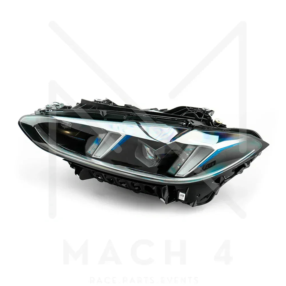 BMW Original LCI adaptive LED Scheinwerfer Black Line / LCI LED adaptive Headlights für BMW M3 G80/G81 / M4 G82/G83 - 63115B35F59/63115B35F60 - Akrapovic Auspuffanlage
