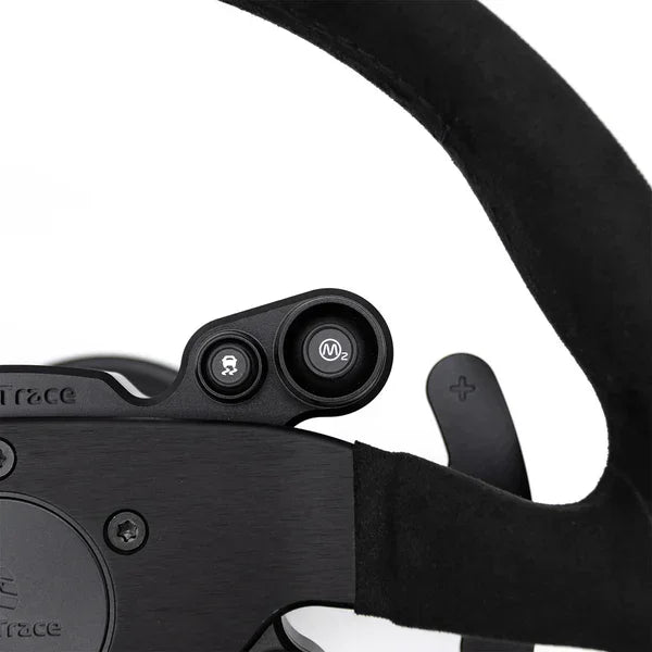 JQ Werks MADTRACE® BMW G Series Racing Steering Wheel System / Motorsport Lenkrad Alcantara für BMW M2 G87 - Akrapovic Auspuffanlage