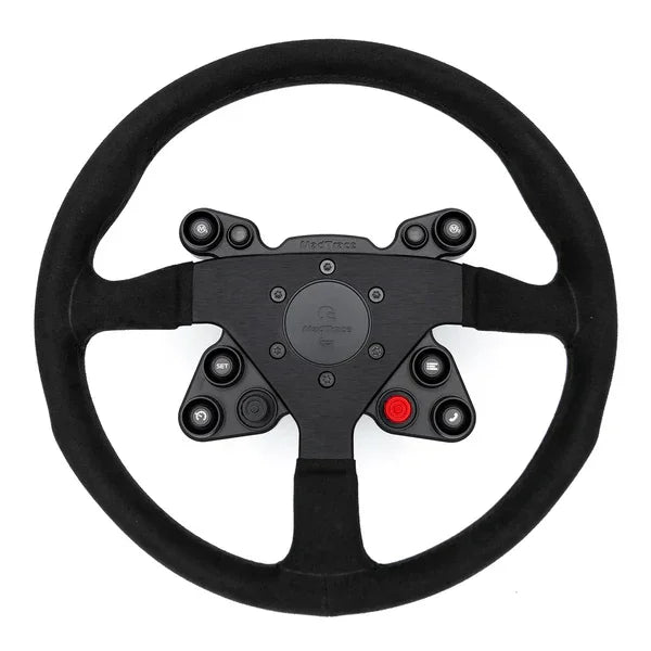 JQ Werks MADTRACE® BMW G Series Racing Steering Wheel System / Motorsport Lenkrad Alcantara für BMW M2 G87 - Akrapovic Auspuffanlage