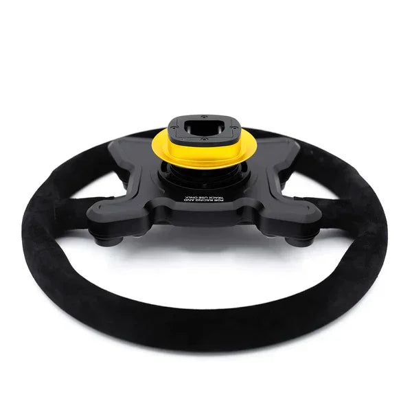 JQ Werks MADTRACE® BMW G Series Racing Steering Wheel System / Motorsport Lenkrad Alcantara für BMW M2 G87 - Akrapovic Auspuffanlage
