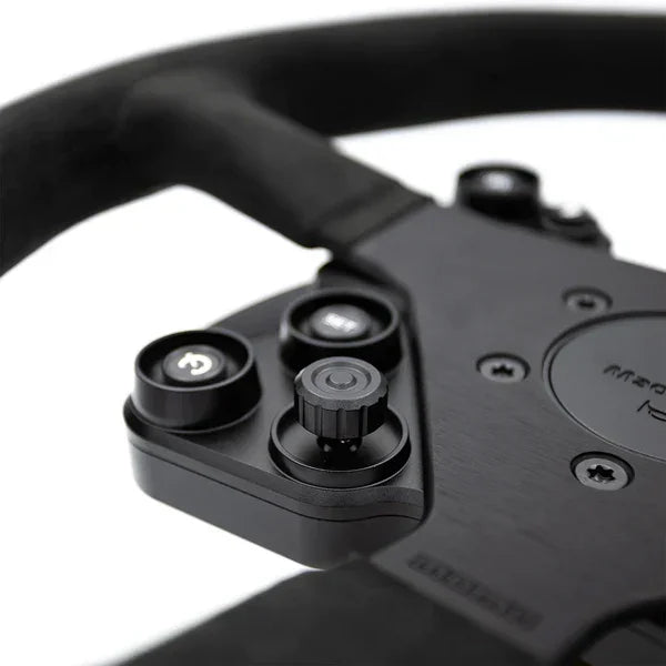 JQ Werks MADTRACE® BMW G Series Racing Steering Wheel System / Motorsport Lenkrad Alcantara für BMW M2 G87 - Akrapovic Auspuffanlage