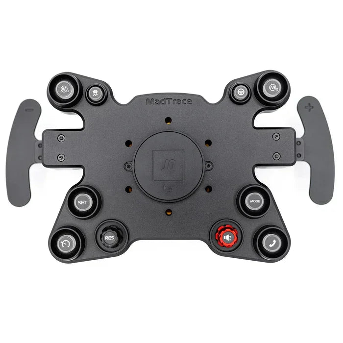 JQ Werks MADTRACE® BMW F Series Racing Steering Wheel System / Motorsport Lenkrad Alcantara für BMW M2 F87 / M2 Competition F87 / M2 CS F87 - Akrapovic Auspuffanlage