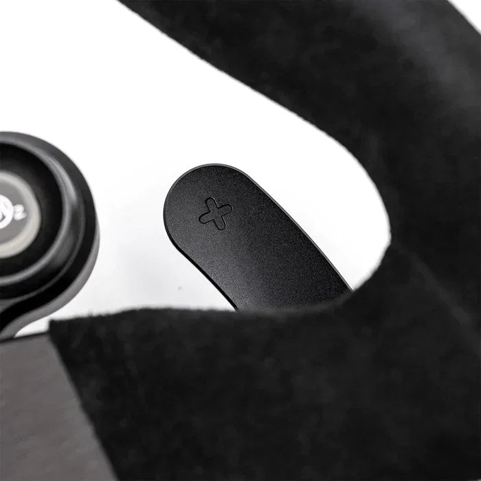 JQ Werks MADTRACE® BMW F Series Racing Steering Wheel System / Motorsport Lenkrad Alcantara für BMW M2 F87 / M2 Competition F87 / M2 CS F87 - Akrapovic Auspuffanlage