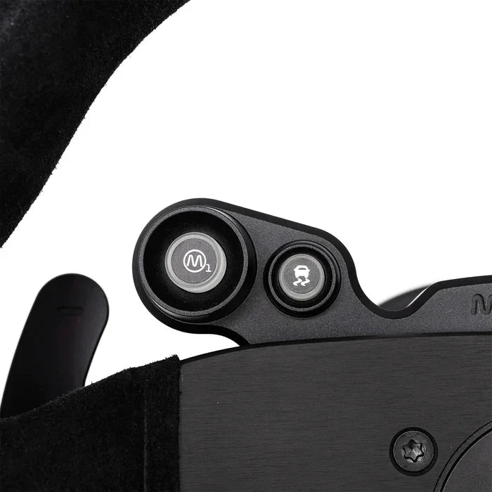 JQ Werks MADTRACE® BMW F Series Racing Steering Wheel System / Motorsport Lenkrad Alcantara für BMW M3 F80 / M4 F82/F83 - Akrapovic Auspuffanlage
