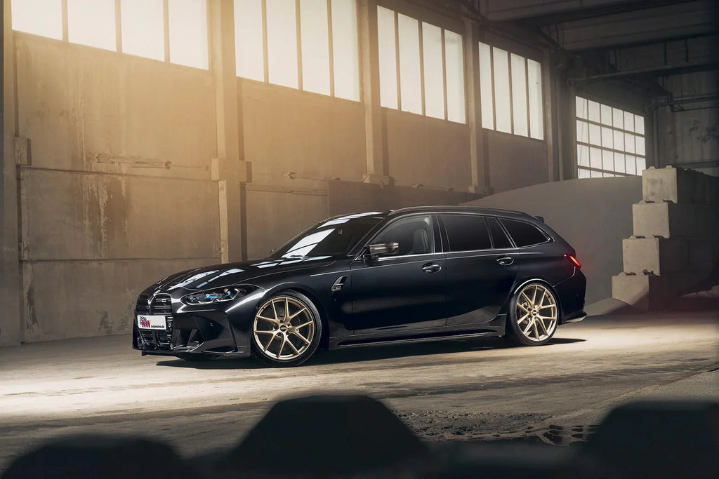 KW Gewindefahrwerk V3 für BMW M3 G81 Touring xDrive / M4 G83 Cabriolet xDrive - 352200ER - Akrapovic Auspuffanlage