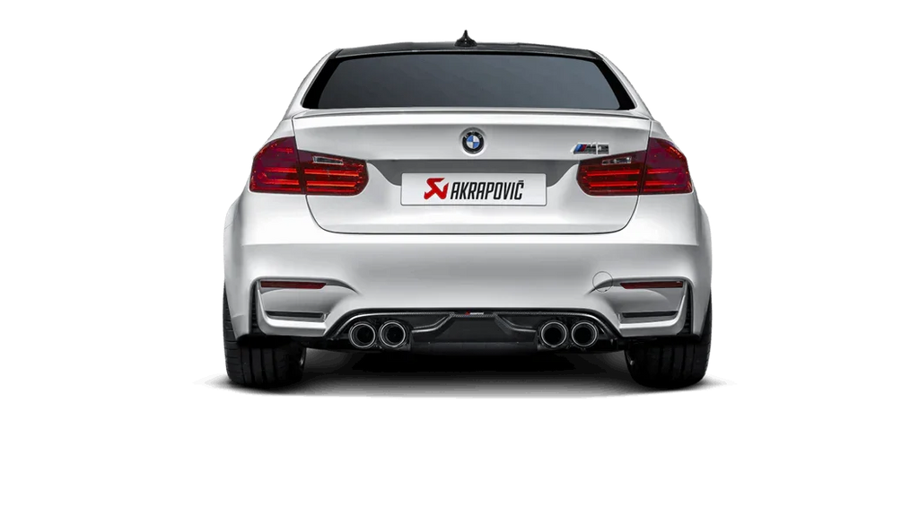 Akrapovic Slip-On Titan Endschalldämpfer BMW M3 F80 ohne OPF mit ECE-Zulassung - Akrapovic Auspuffanlage
