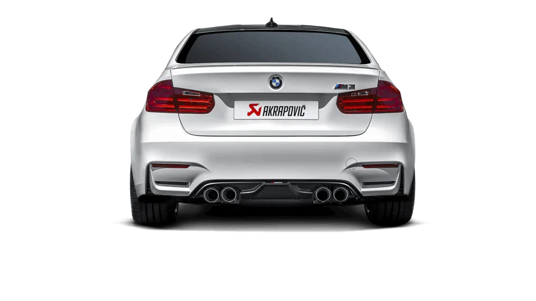 Akrapovic Slip-On Titan Endschalldämpfer BMW M3 F80 ohne OPF mit ECE-Zulassung - Akrapovic Auspuffanlage