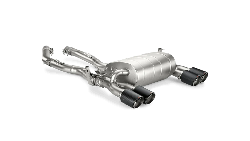 Akrapovic Slip-On Titan Endschalldämpfer BMW M3 F80 ohne OPF mit ECE-Zulassung - Akrapovic Auspuffanlage