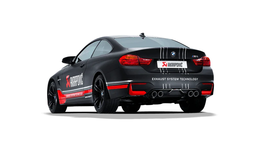 Akrapovic Slip-On Titan Endschalldämpfer BMW M4 F82/F83 ohne OPF mit ECE-Zulassung - Akrapovic Auspuffanlage