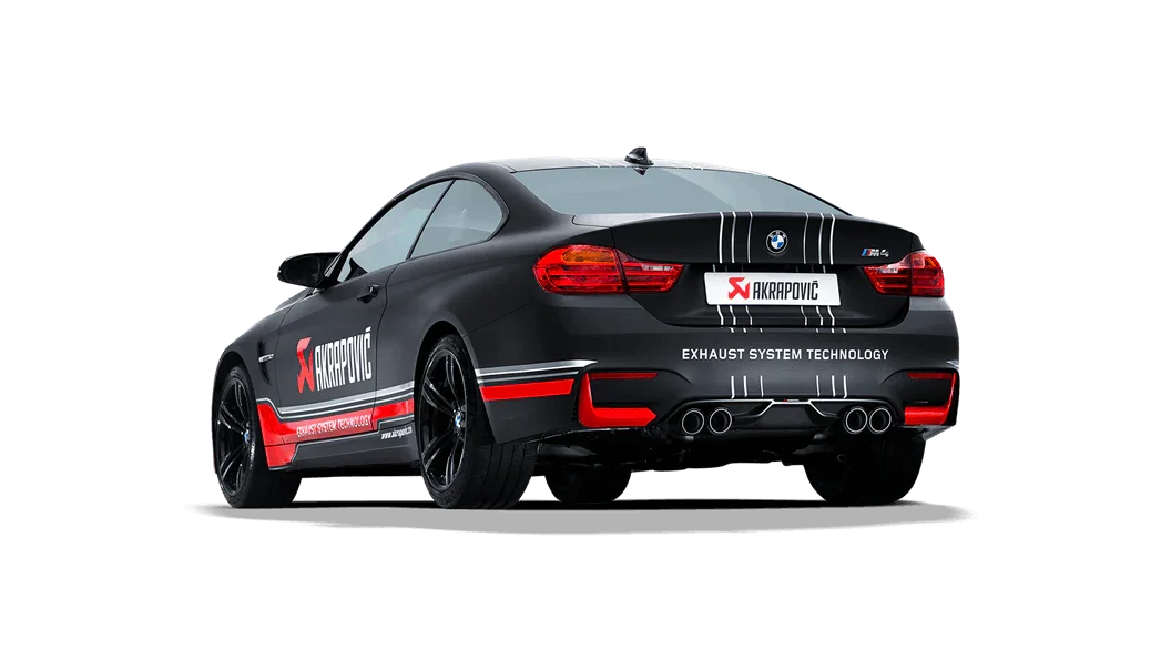 Akrapovic Slip-On Titan Endschalldämpfer BMW M4 F82/F83 ohne OPF mit ECE-Zulassung - Akrapovic Auspuffanlage
