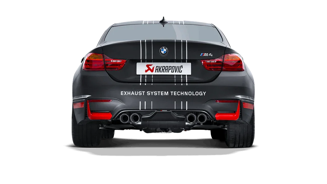 Akrapovic Slip-On Titan Endschalldämpfer BMW M4 F82/F83 ohne OPF mit ECE-Zulassung - Akrapovic Auspuffanlage
