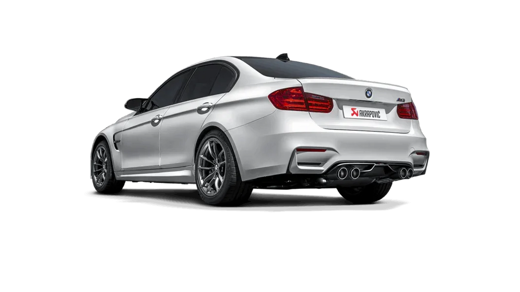 Akrapovic Slip-On Titan Endschalldämpfer BMW M3 F80 ohne OPF mit ECE-Zulassung - Akrapovic Auspuffanlage