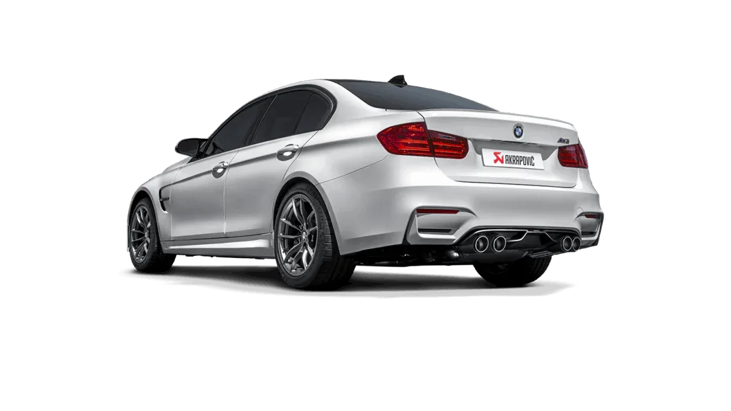 Akrapovic Slip-On Titan Endschalldämpfer BMW M3 F80 ohne OPF mit ECE-Zulassung - Akrapovic Auspuffanlage