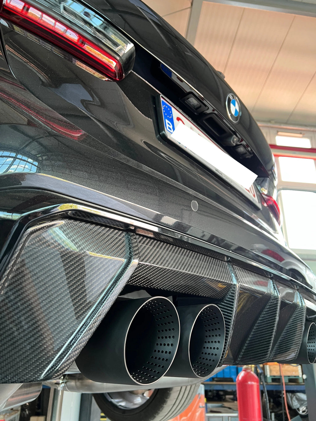 MH-Pipes 3" Abgasanlage für BMW M3 G80 / M3 Touring G81 mit ECE-Zulassung - Akrapovic Auspuffanlage