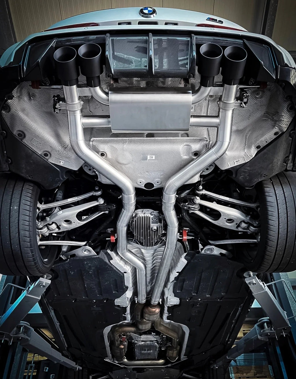 MH-Pipes 3" Abgasanlage für BMW M4 G82/G83 mit ECE-Zulassung - Akrapovic Auspuffanlage