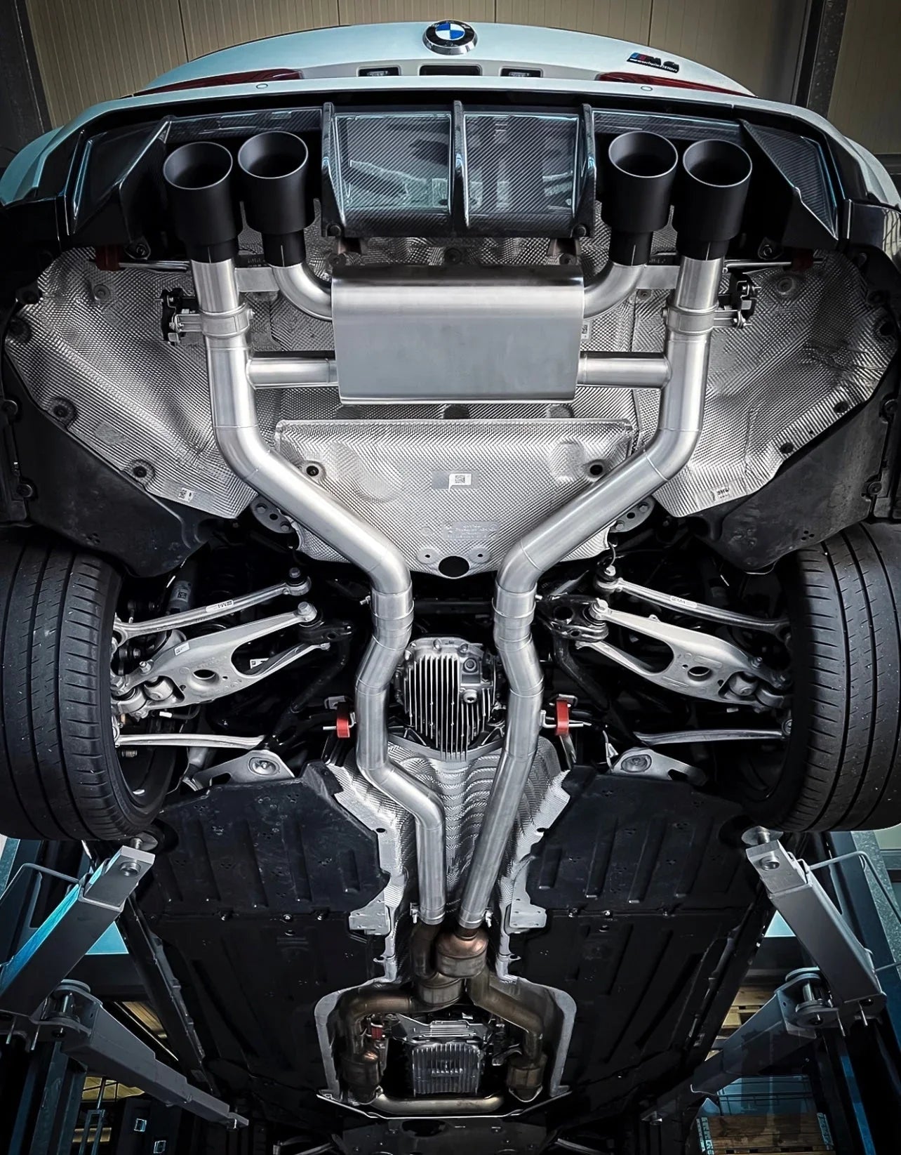 MH-Pipes 3" Abgasanlage für BMW M4 G82/G83 mit ECE-Zulassung - Akrapovic Auspuffanlage