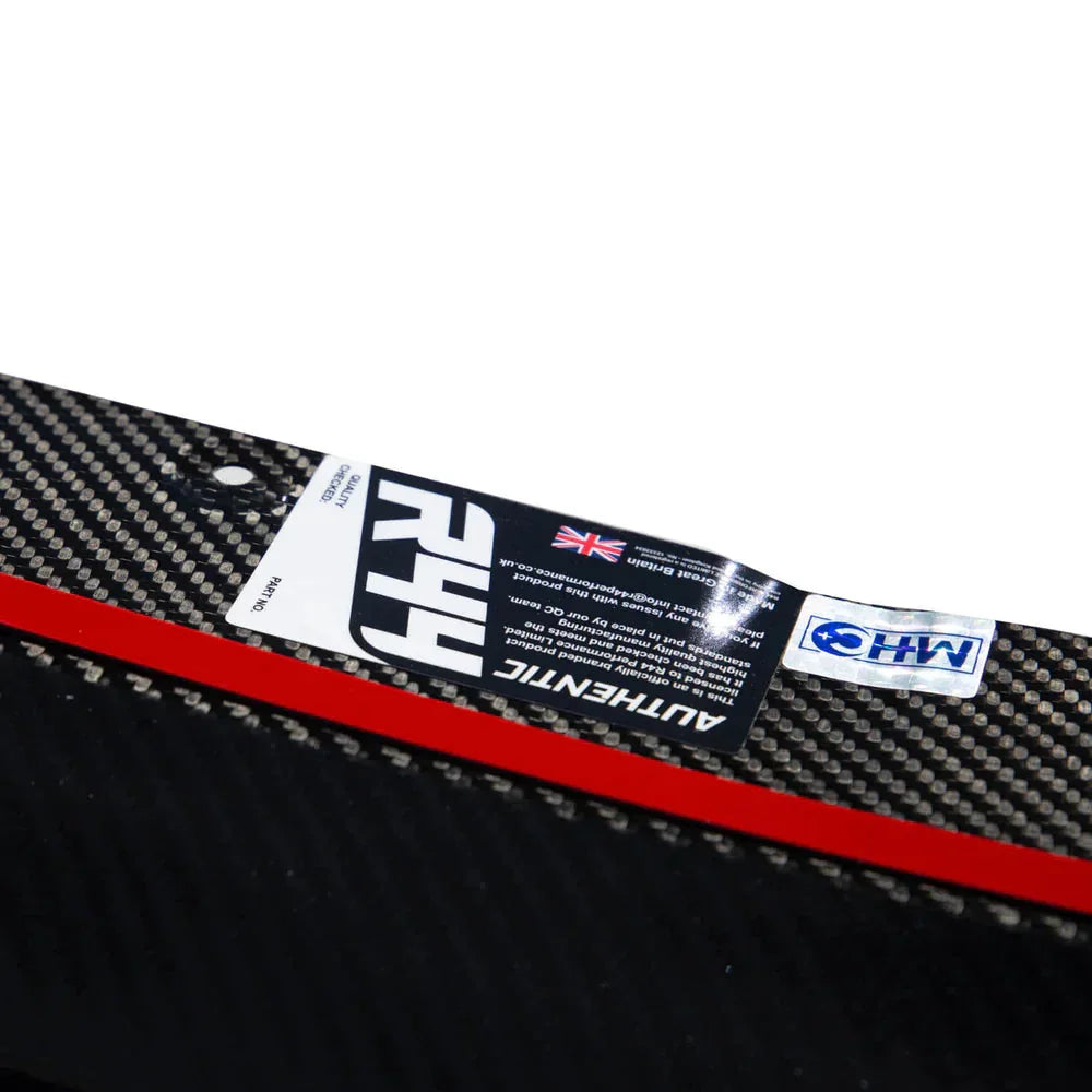 R44/MHC+ Carbon SP1 Frontlippe / Frontsplitter für BMW M3 G80/G81 / M4 G82/G83 - Akrapovic Auspuffanlage